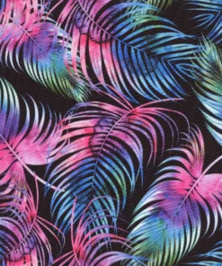 BUMER Hundegeschirr NEON PALMENBLÄTTER, gepolstert, (Oxford), komplett konfigurierbar