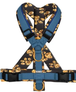 BUMER Hundegeschirr GOLDENE PFOTEN gepolstert, (Softshell), komplett konfigurierbar