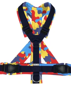 BUMER Hundegeschirr CAMOUFLAGE, gepolstert, (Softshell), komplett konfigurierbar