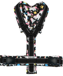 BUMER Hundegeschirr EINHÖRNER, gepolstert, (Softshell), komplett konfigurierbar