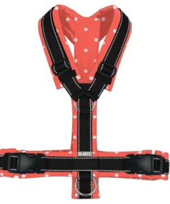 BUMER Hundegeschirr DOTS, gepolstert, (Softshell), komplett konfigurierbar