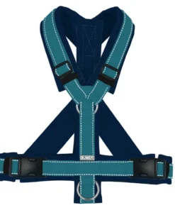 BUMER100 BLAUTÖNE Hundegeschirr, gepolstert, (Softshell), komplett konfigurierbar