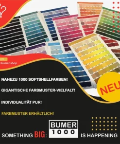 Farbmuster: BUMER 1000 Softshellfarben