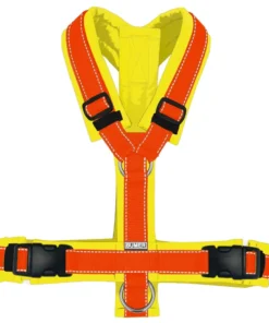 BUMER1000 GELBTÖNE Hundegeschirr, gepolstert, (Softshell), komplett konfigurierbar