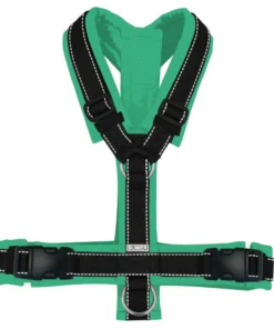 BUMER1000 GRÜNTÖNE Hundegeschirr, gepolstert, (Softshell), komplett konfigurierbar
