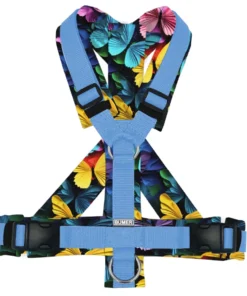 BUMER Hundegeschirr SCHMETTERLINGE, gepolstert, (Softshell), komplett konfigurierbar