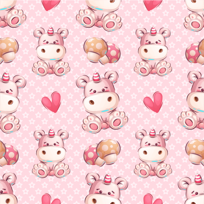 Einhorn Baby Cartoon