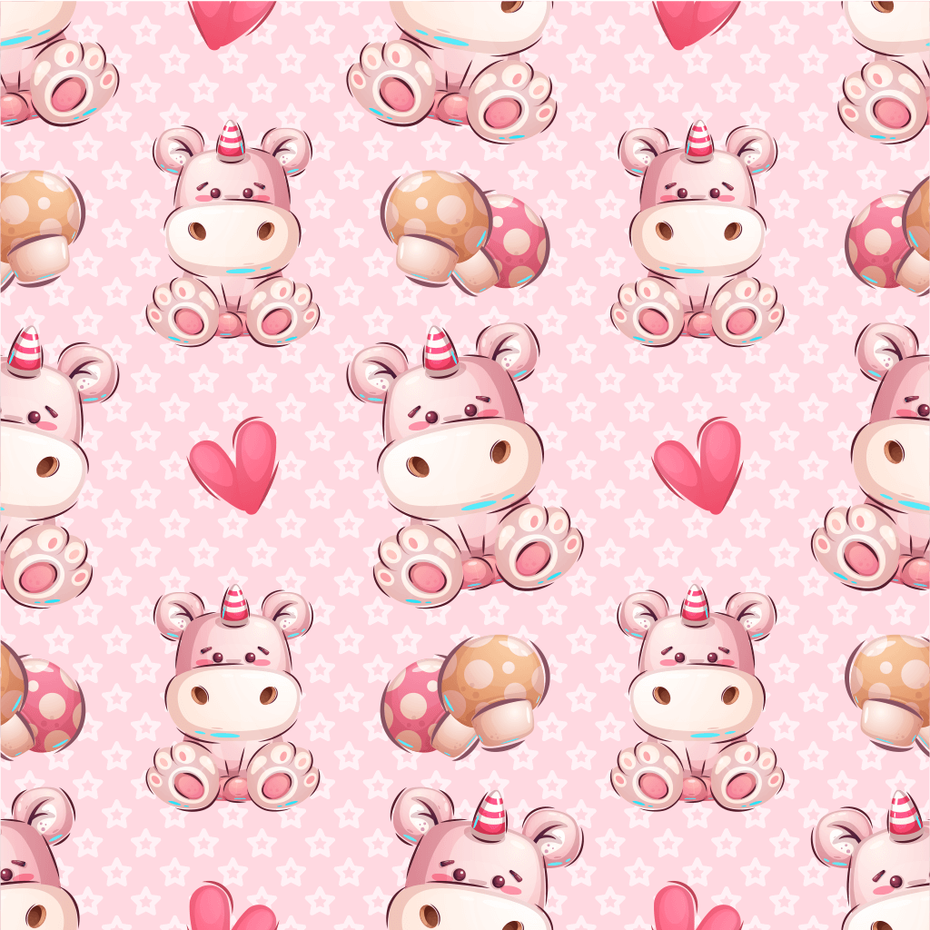 Einhorn Baby Cartoon