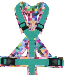 BUMER HUNDEGESCHIR PIXEL, GEPOLSTERT, (OXFORD), KOMPLETT KONFIGURIERBAR