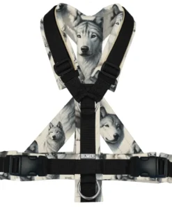 BUMER HUNDEGESCHIR WOLF, GEPOLSTERT, (OXFORD), KOMPLETT KONFIGURIERBAR (1)