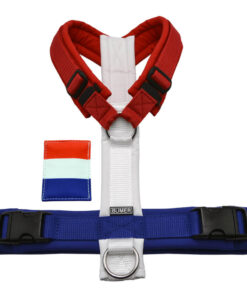 BUMER Hundegeschirr EM-Style Nationalflaggen (Softshell)