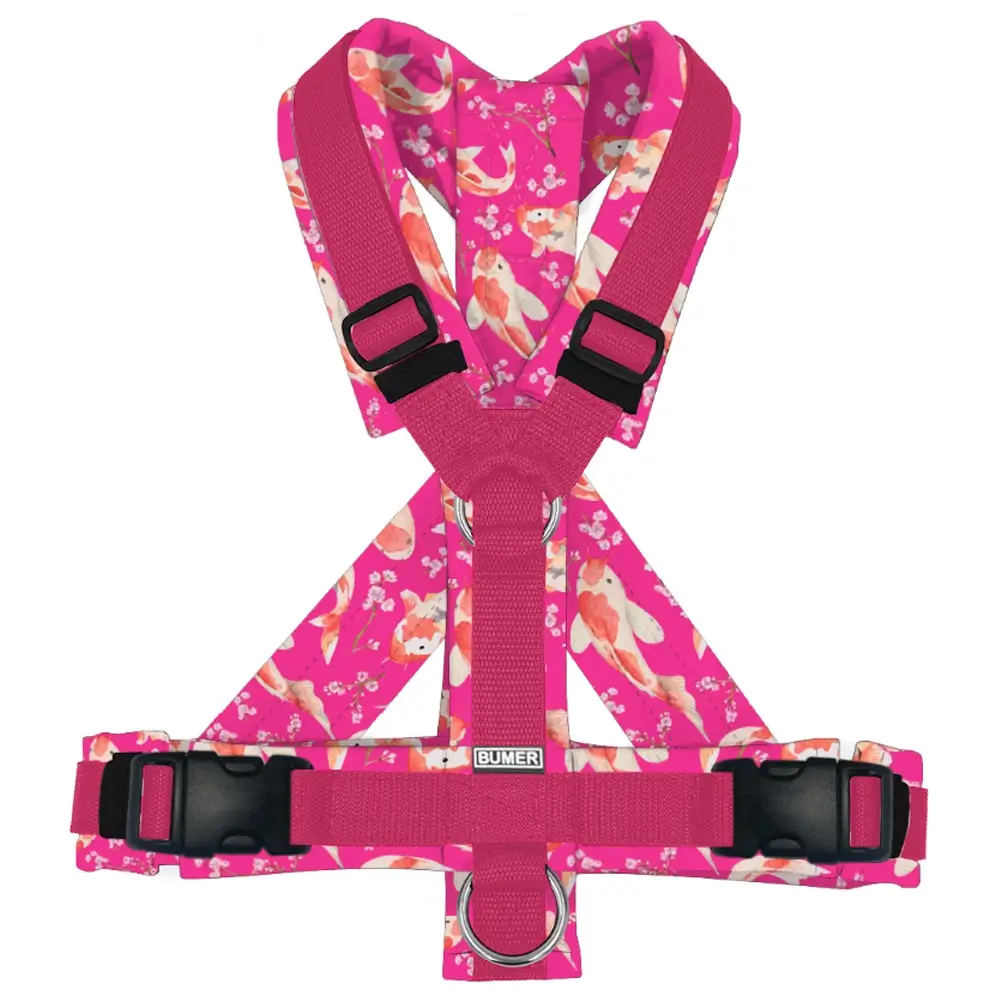 BUMER Hundegeschirr KOI HARMONIE, gepolstert, (Softshell), komplett konfigurierbar