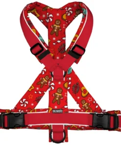 BUMER Hundegeschirr, gepolstert, (Softshell), komplett konfigurierbar WEIHNACHTEN