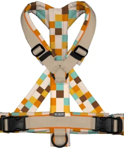 BUMER Hundegeschirr 50er JAHRE MUSTER, gepolstert, (Softshell), komplett konfigurierbar