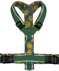 BUMER Hundegeschirr, PFAU gepolstert, (Softshell), komplett konfigurierbar