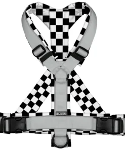 BUMER Hundegeschirr 80er JAHRE MUSTER, gepolstert, (Softshell), komplett konfigurierbar