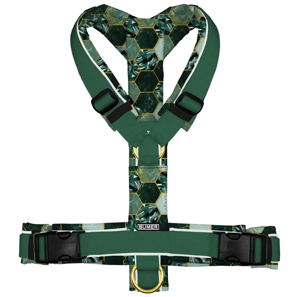 BUMER Hundegeschirr WABEN, gepolstert, (Softshell)