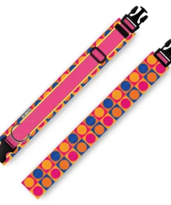 BUMER Hundehalsband, Steck-Halsband RETRO 60er JAHRE