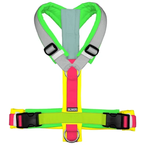 BUMER MULTICOLOR Hundegeschirr, (Softshell), komplett konfigurierbar