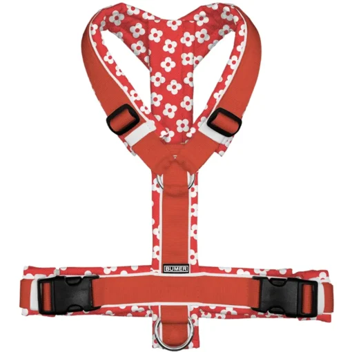 BUMER Hundegeschirr 60er JAHRE MOTIVE, gepolstert, (OXFORD)