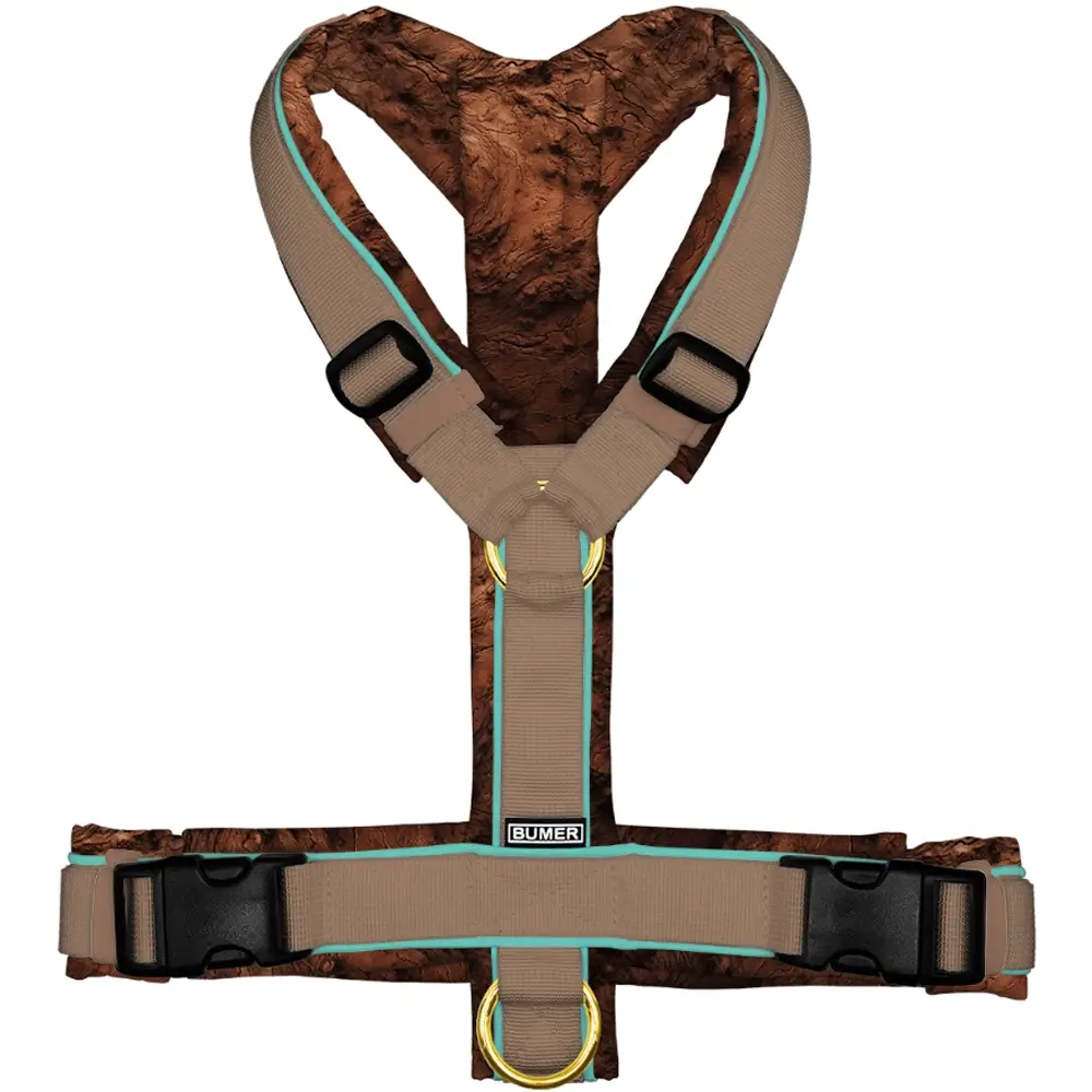 BUMER Hundegeschirr, SCHLAMMSPRINGER, gepolstert, (Softshell)