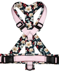 BUMER Hundegeschirr, BLUMENMOTIVE, (Softshell) (1)