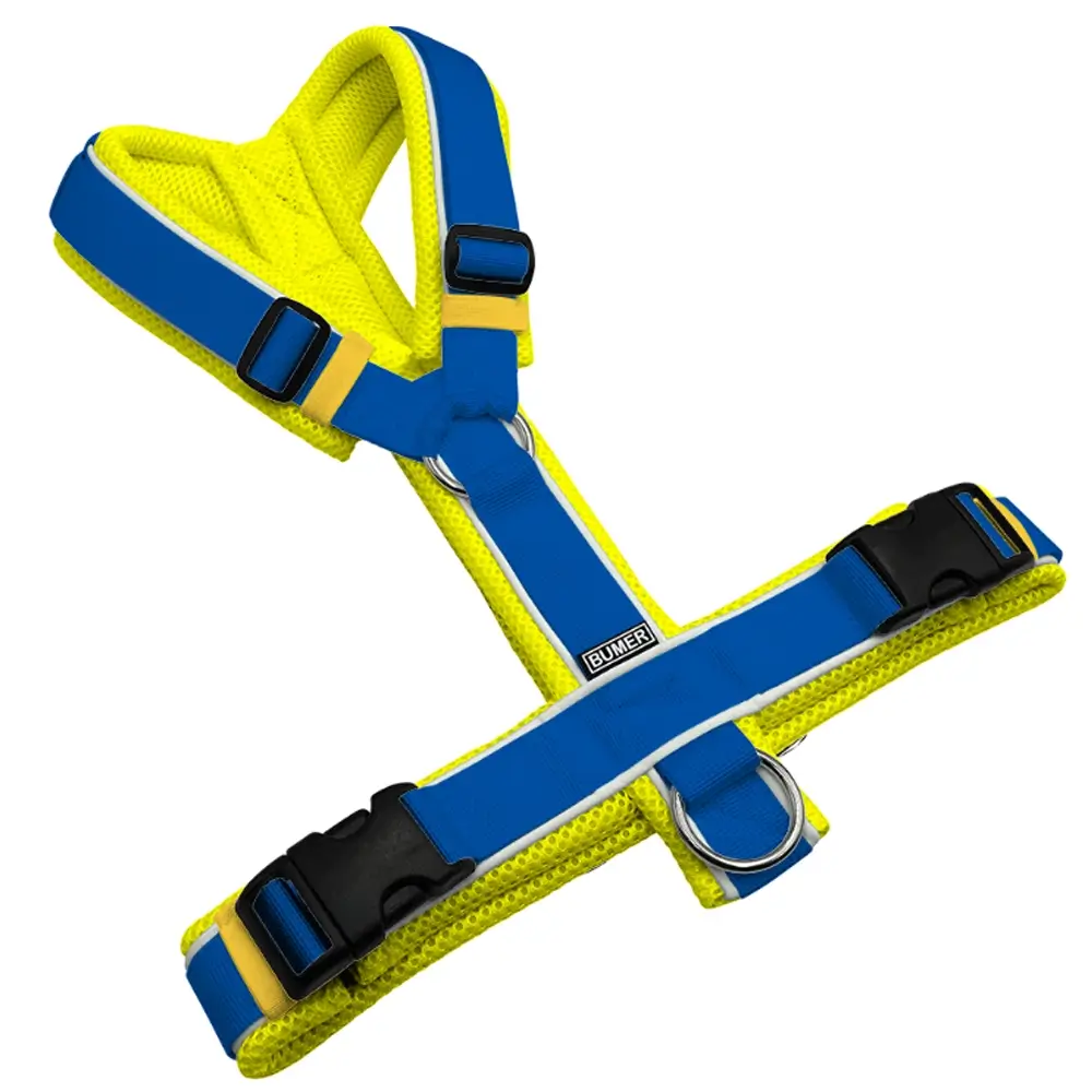 BUMER Hundegeschirr, gepolstert, (MESH), komplett konfigurierbar