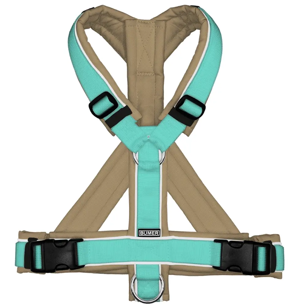 BUMER VenturFlex Pro CORDURA® Hundegeschirr, gepolstert, (Softshell), komplett konfigurierbar