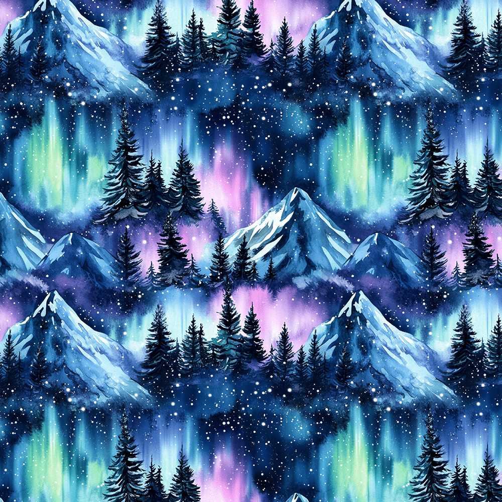 Aurora Mountain Dreams