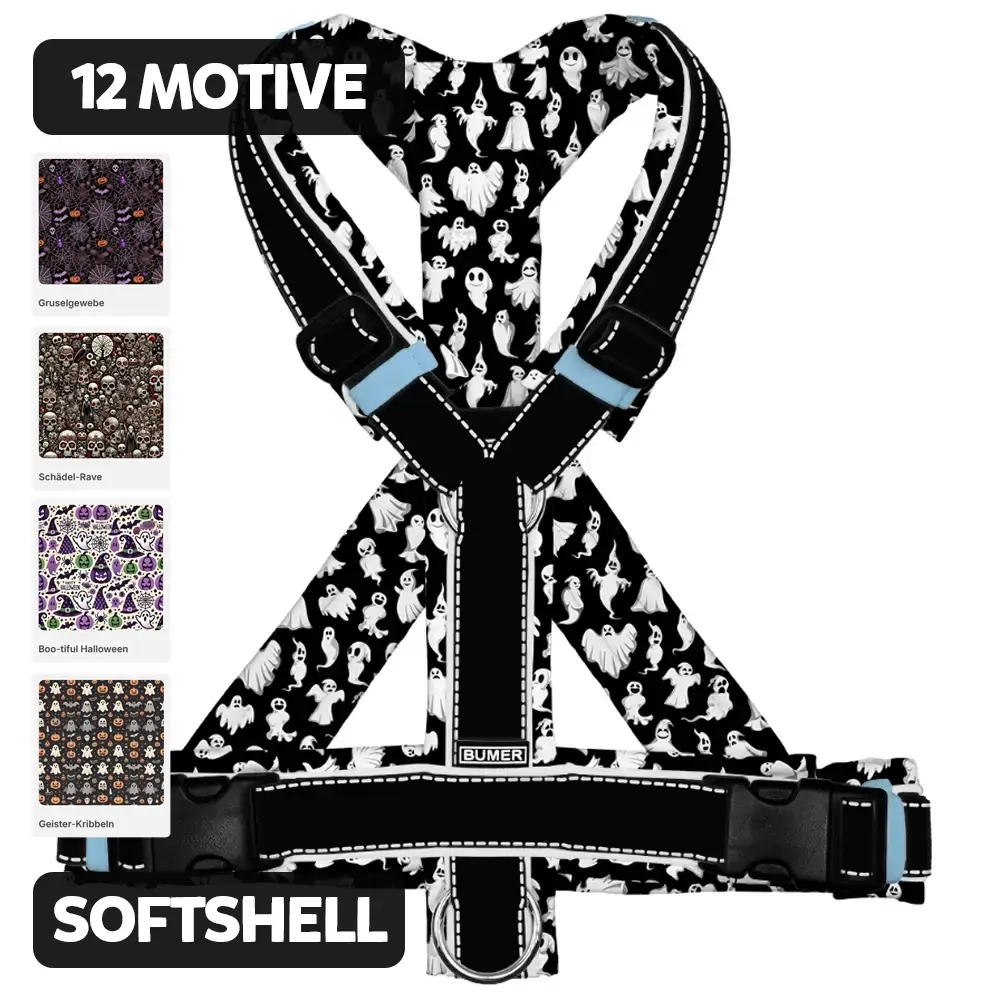 BUMER Hundegeschirr HALLOWEEN (Softshell)