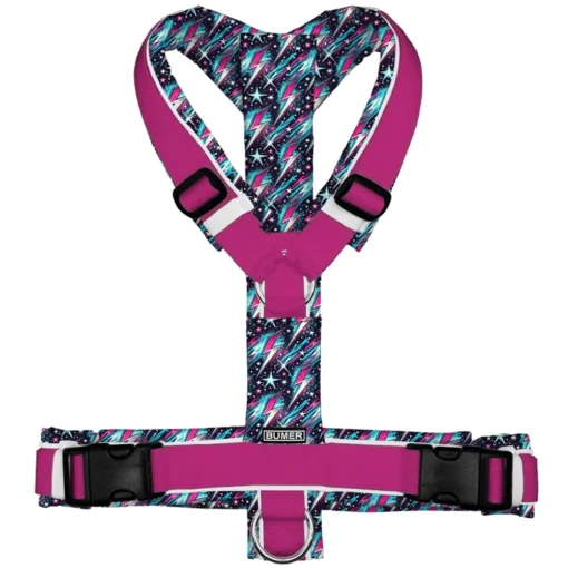 BUMER Hundegeschirr STARDUST, gepolstert, (Softshell), komplett konfigurierbar